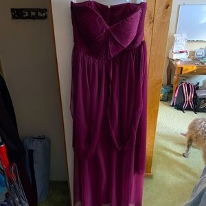 Christina convertible dress - Cabernet